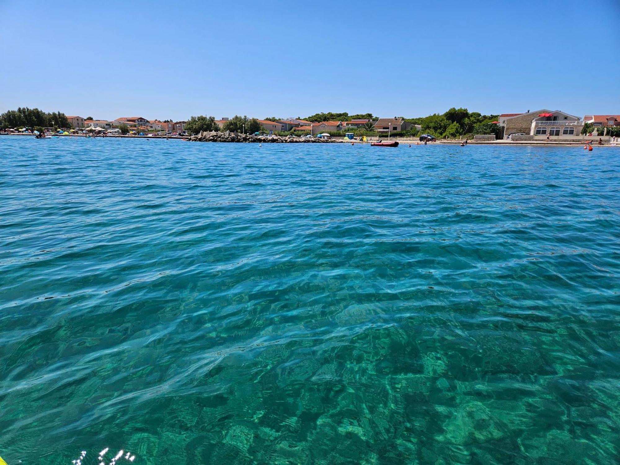 Familien Ferienhaus Vir Croatia 150M Strand Restaurant Einkaufen ภายนอก รูปภาพ